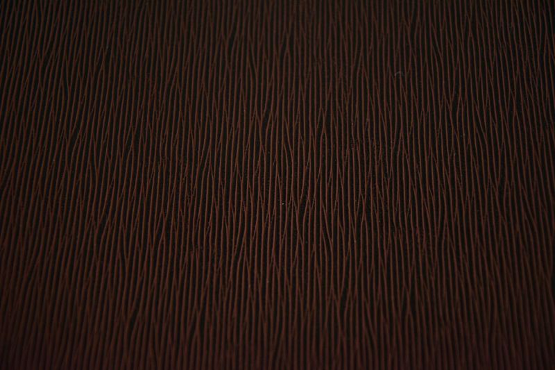 Læderpapir African Wood - mørkebrun